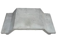 Cubreboya para bebedero de hormign rectangular 500 lts.