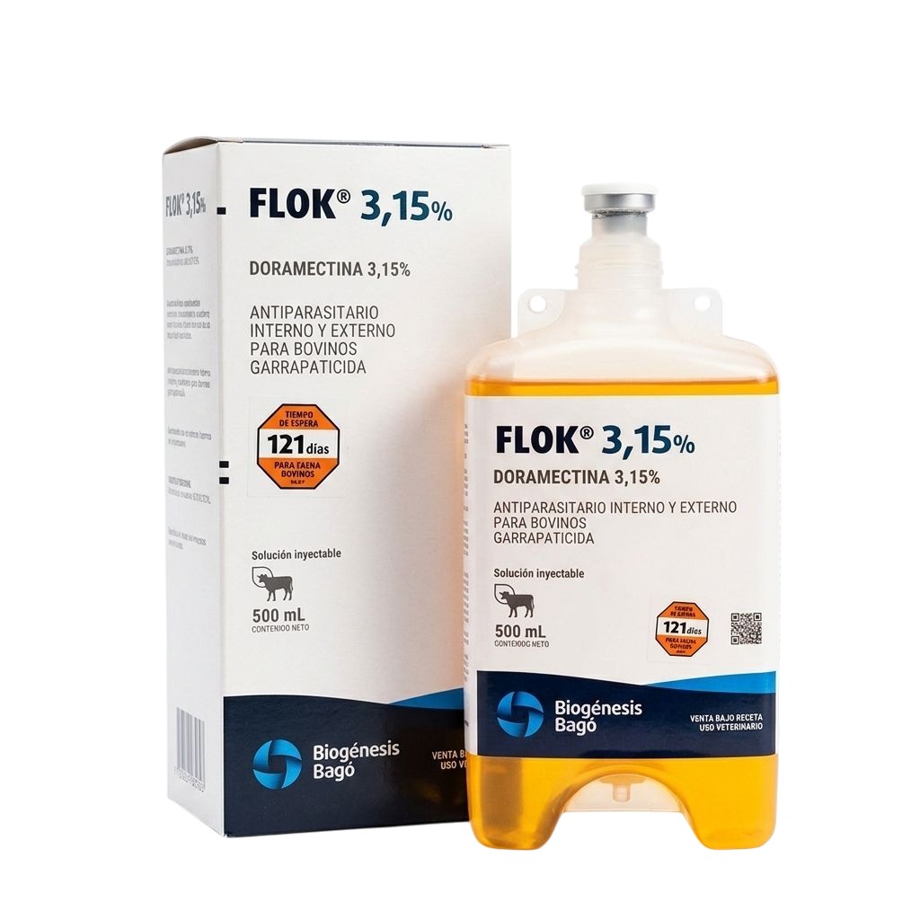 Flok doramectina 3.15% 500 ml
