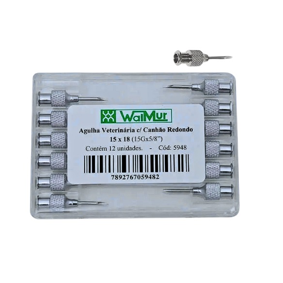 WALMUR Aguja 15x18 (12 unids.)