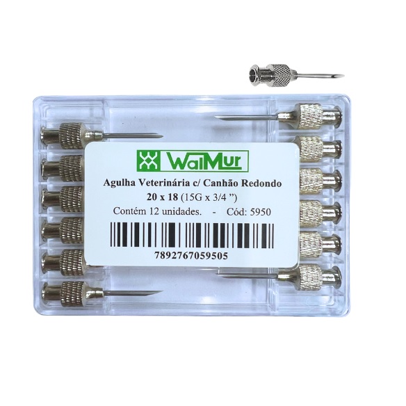 WALMUR Aguja 20x1.8 (12 unidades)