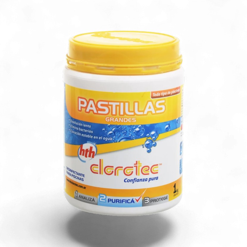 CLOROTEC Pastillas Disoluci�n Lenta (200 grs) x 1 kg