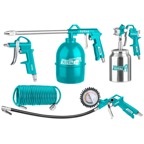 Kit 5 herramientas de aire TOTAL TATK051