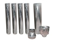 TROMEN Kit techo acero inoxidable 4