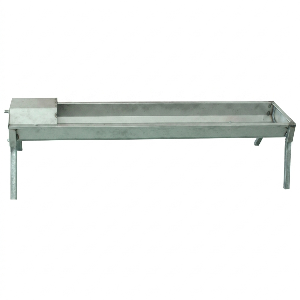 JC Bebedero Ovino autom�tico con patas 1.50mt galvanizado F-4