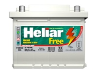 Batera HELIAR 12V 75A 20VB FREE (Derecha)
