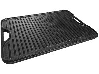 Plancha hierro curado 50 x 35 cm con asas VICTORIA (ref.32869)