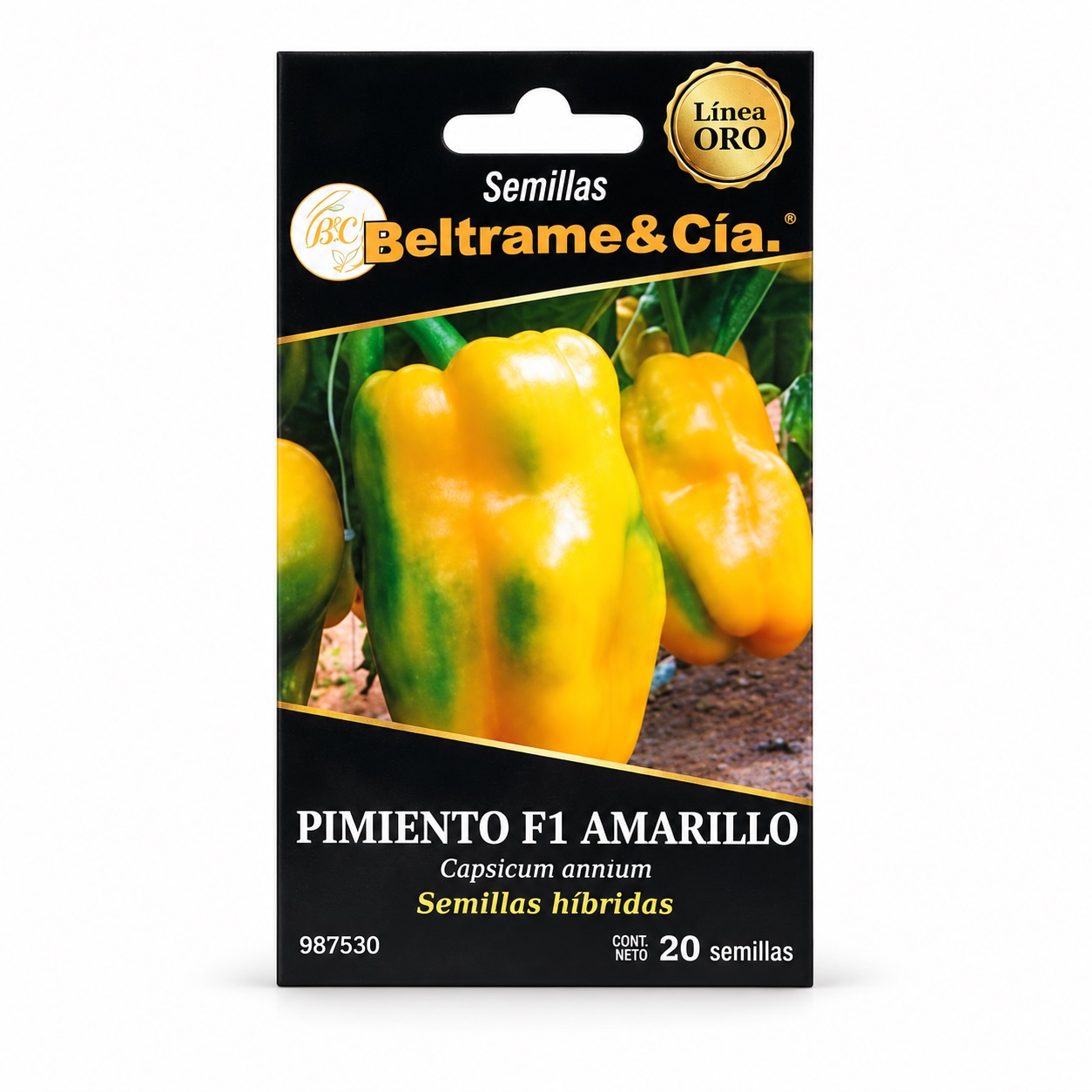 Semilla BELTRAME ORO pimiento F1 amarillo