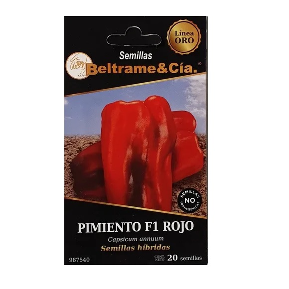 Semilla BELTRAME ORO pimiento F1 rojo
