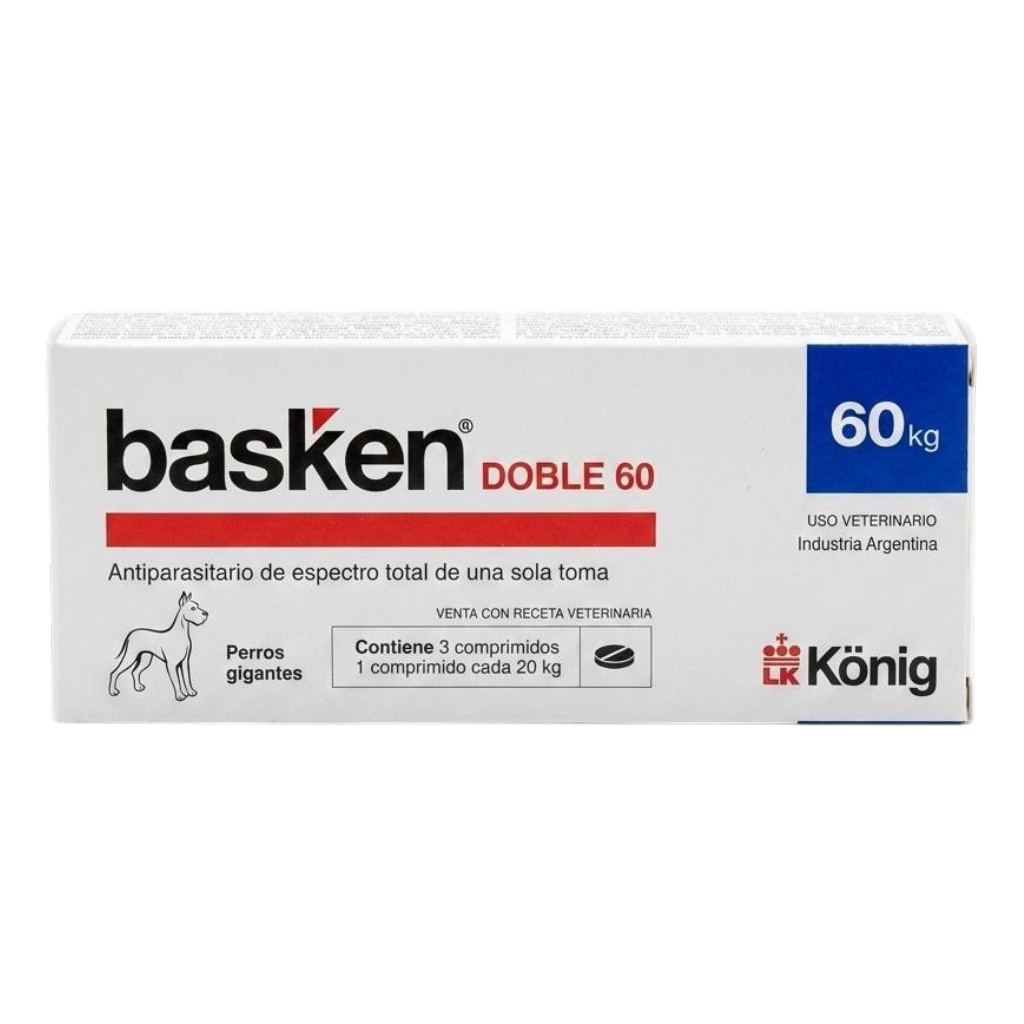 Basken doble 60 perros extra grandes