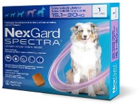Nexgard SPECTRA L para perros (15.1 a 30kg)