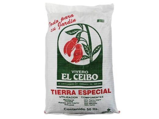Tierra especial EL CEIBO x 50 lts.