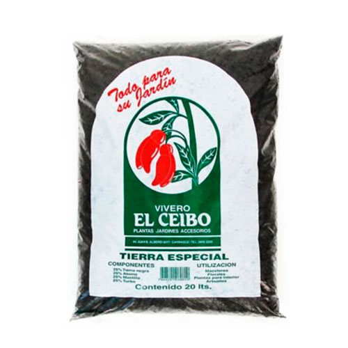 Tierra especial EL CEIBO x 20 lts.