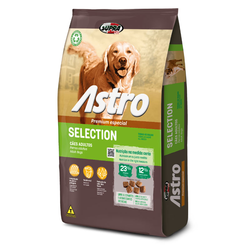 Racin ASTRO selection x 15 kgs + 2 kgs gratis.
