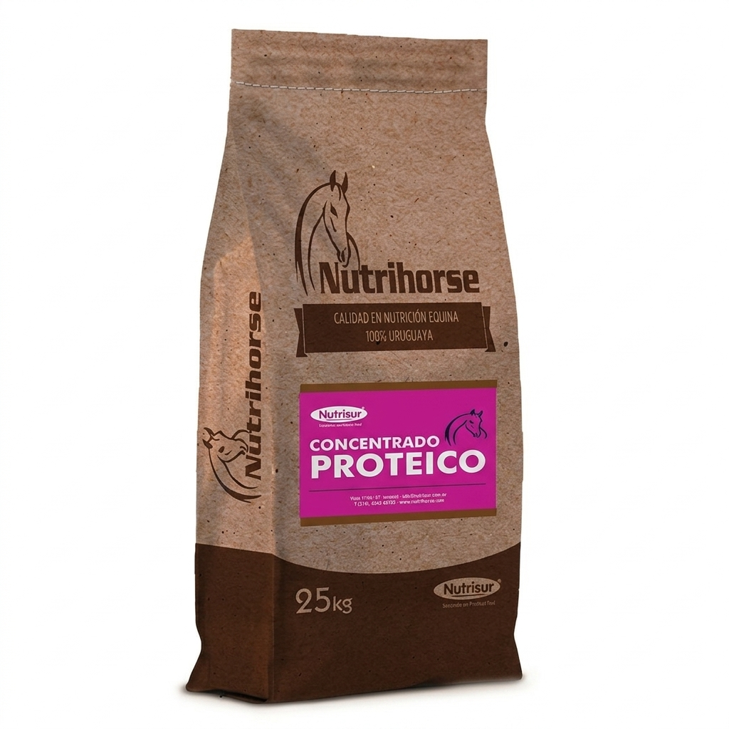 Suplemento proteico NUTRIHORSE x 25 kgs.