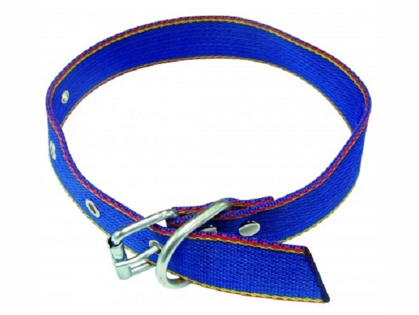 Collar cincha de nylon con herraje galvanizado N0 30cm