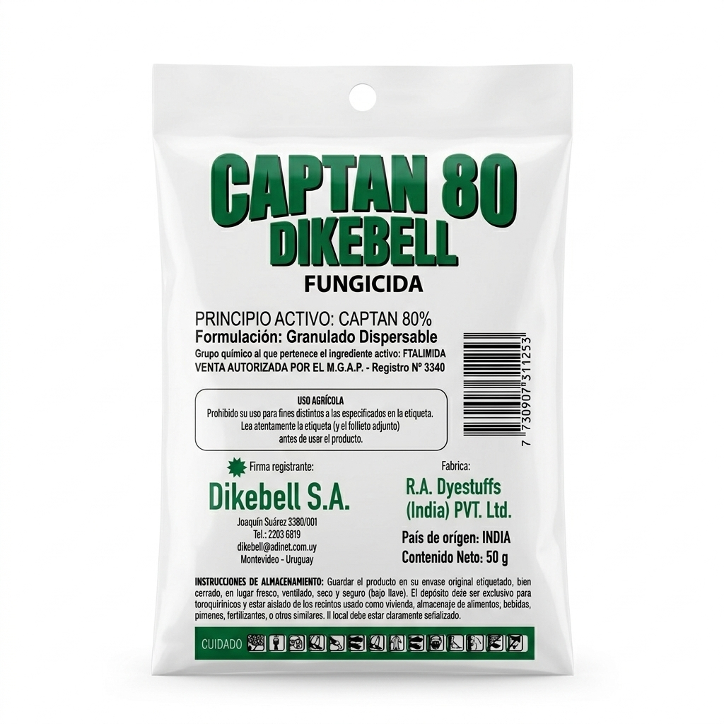 Captan x 50 grs.