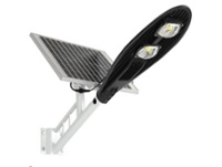 Foco calle solar con brazo 100w frio Sol-228