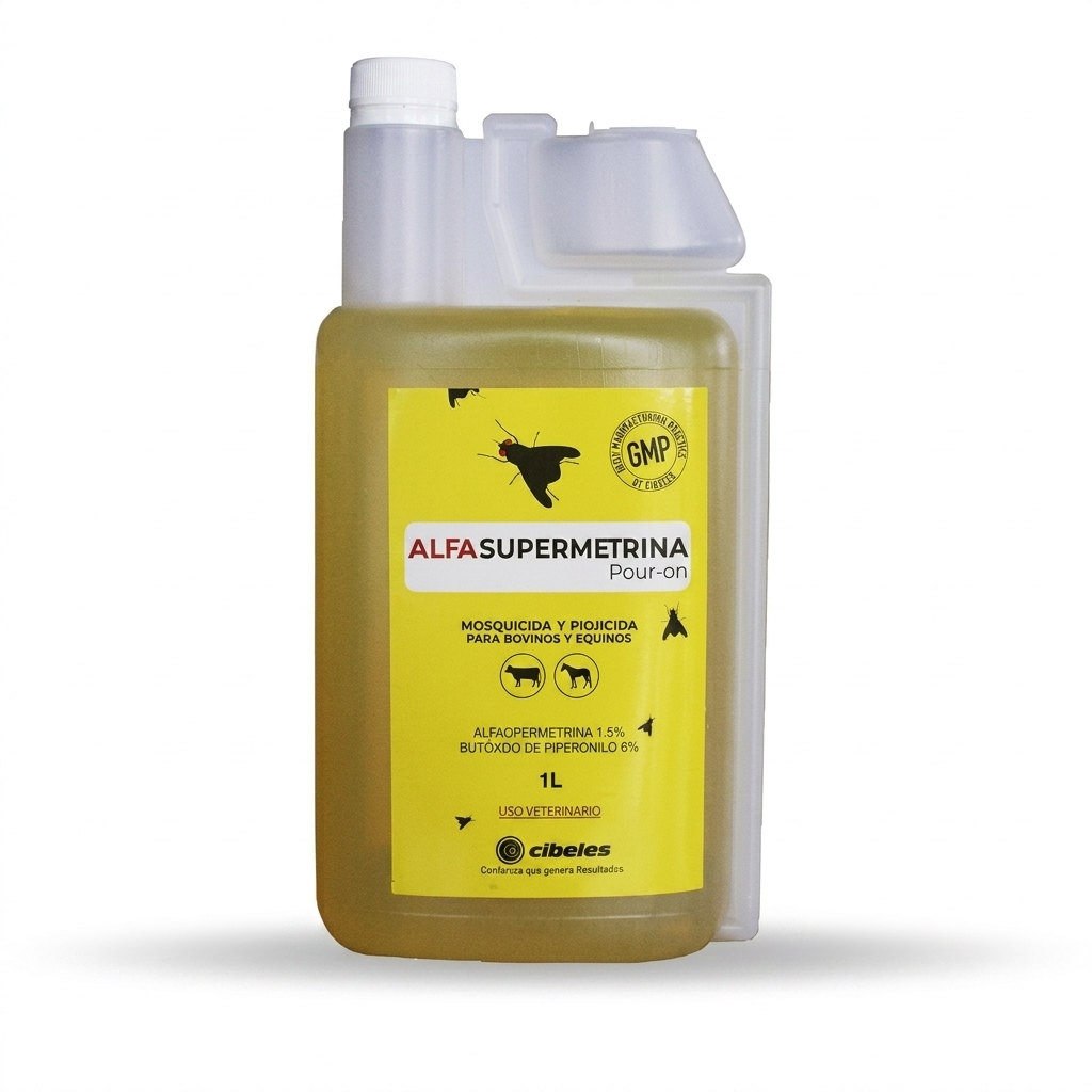 Alfasupermetrina Pour On 1 litro