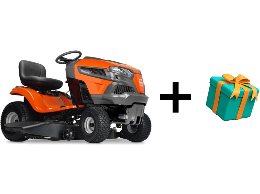 Tractor HUSQVARNA 26 HP TS148 + Ragalo
