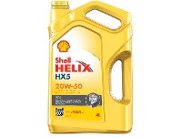 Aceite SHELL Helix HX5 20W50 x 4 lts.