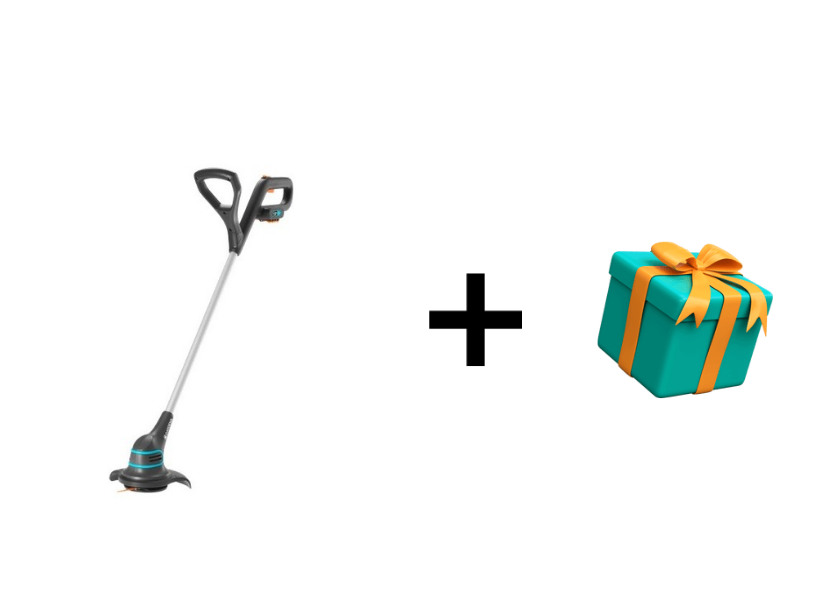 Bordeadora GARDENA a batera + Regalo