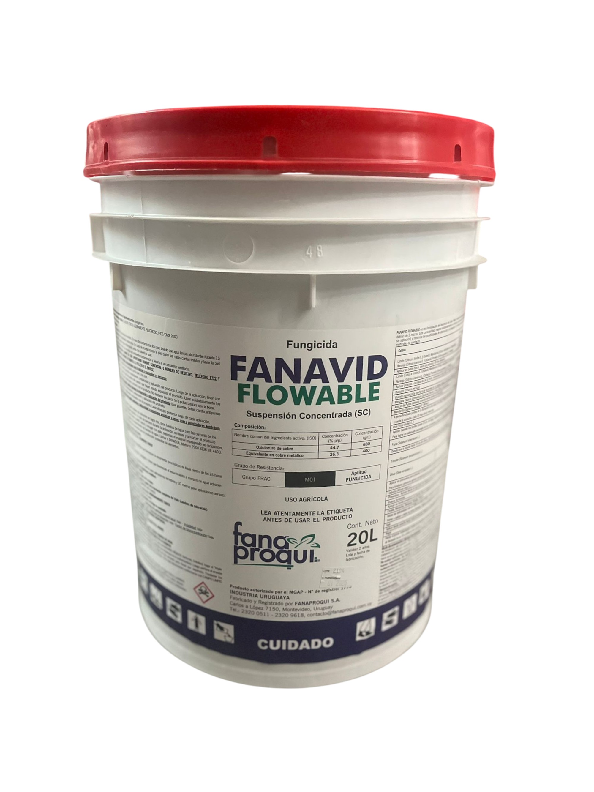 Fungicida Fanavid Flow x 20 lts.