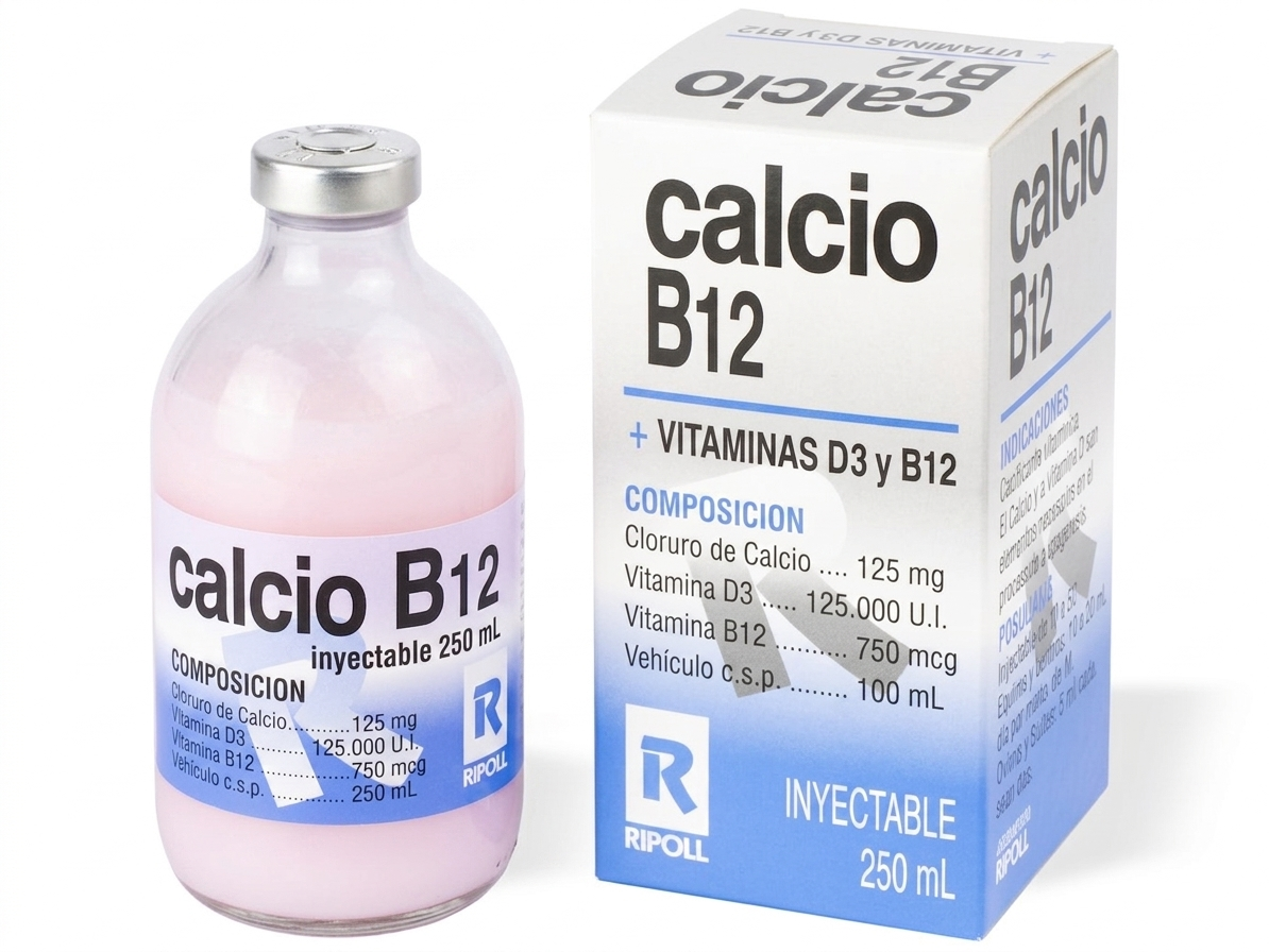 Calcio B12 iny. x 250ml