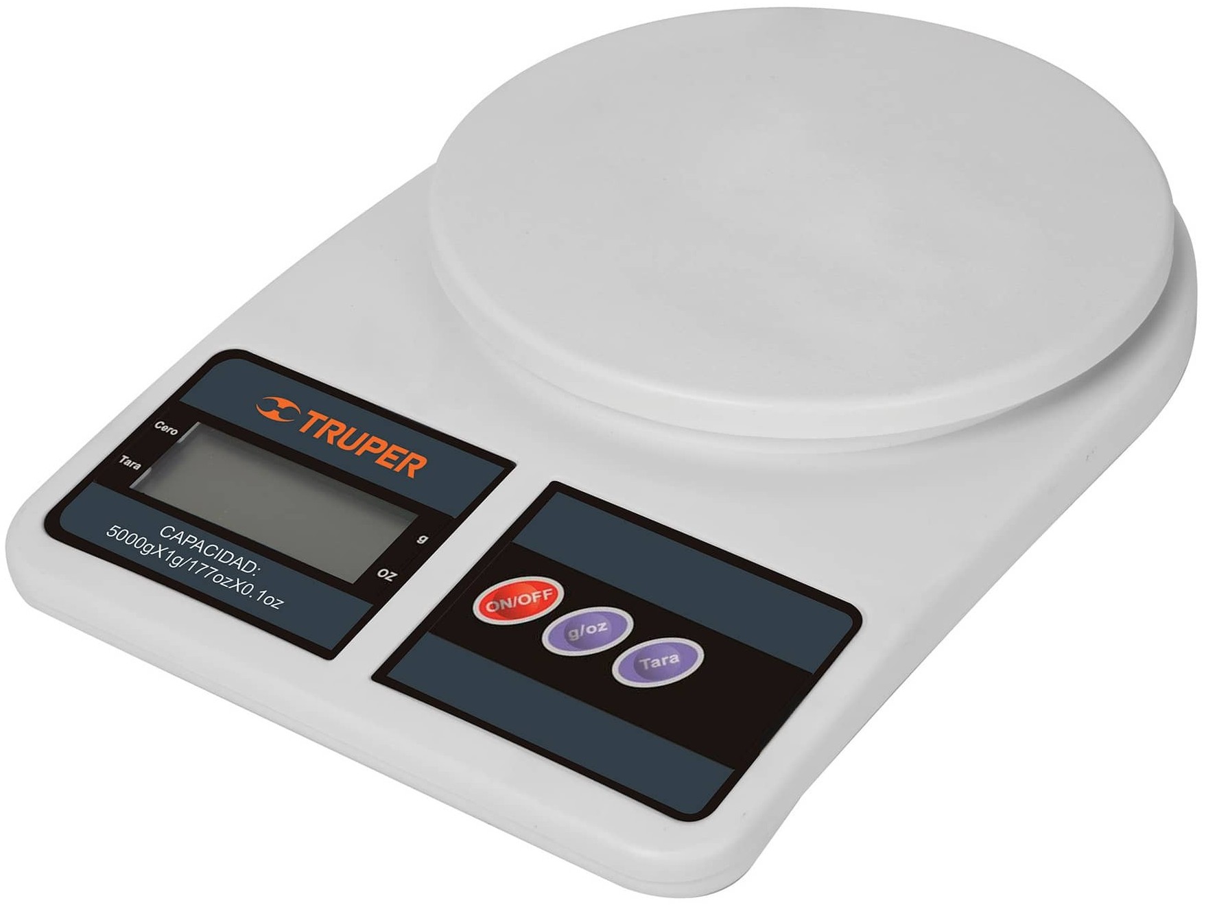 Balanza digital 5Kg m�nimo 1gr TRUPER