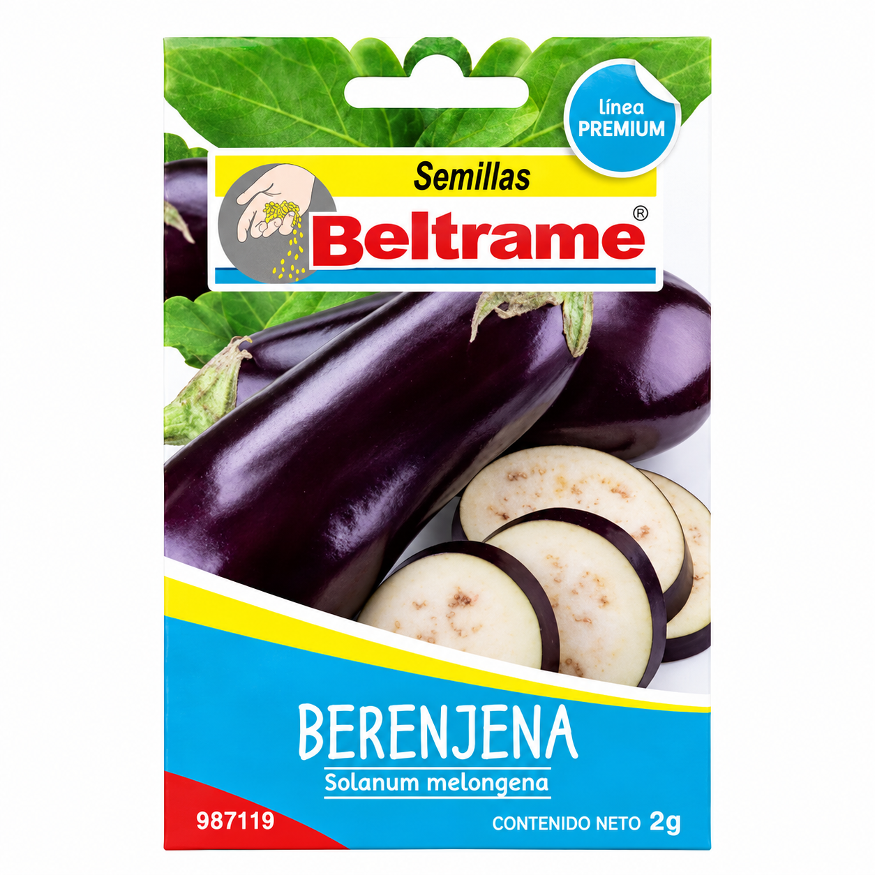 Semilla BELTRAME berenjena negra (0124132)