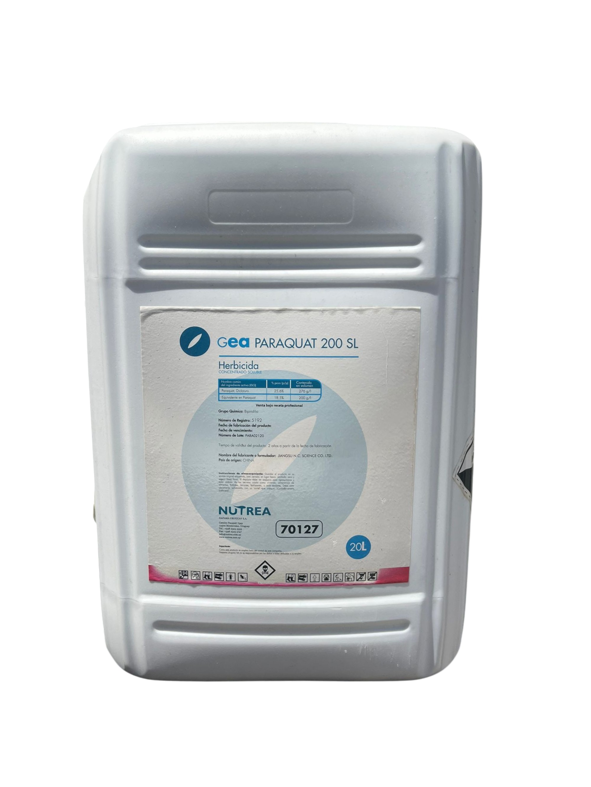 Paraquat GEA x 20 lts