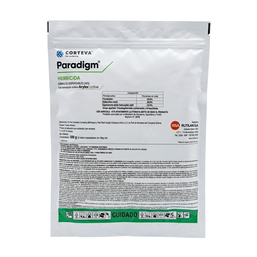 Arylex+Floransulam PARADIGM 500 gramos