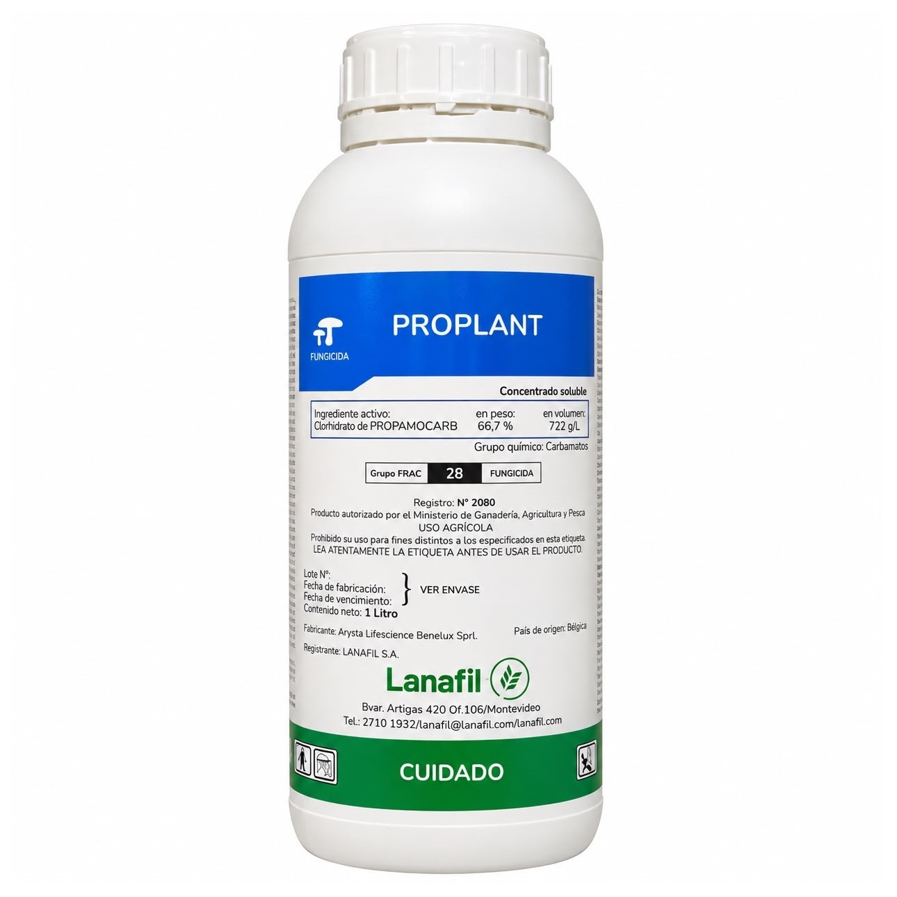 Fungicida Propamocarb PROPLANT 1 litro