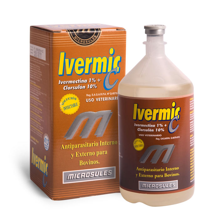 Ivermic C x 500ml (Ivermec al 1% y Clorsulon al 10%)
