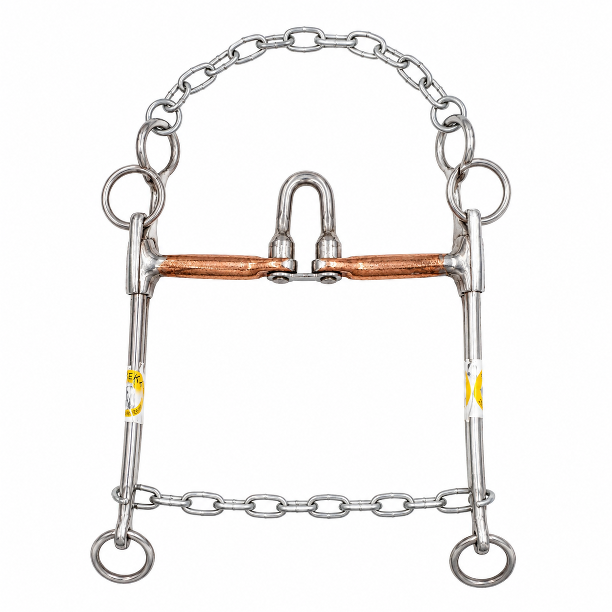 EFEKA Freno acero inox. bocado bronce