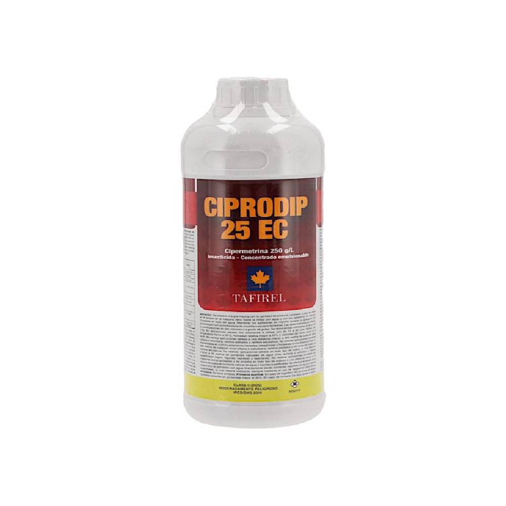 Cipermetrina CIPRODIP 25% x 1 lt.