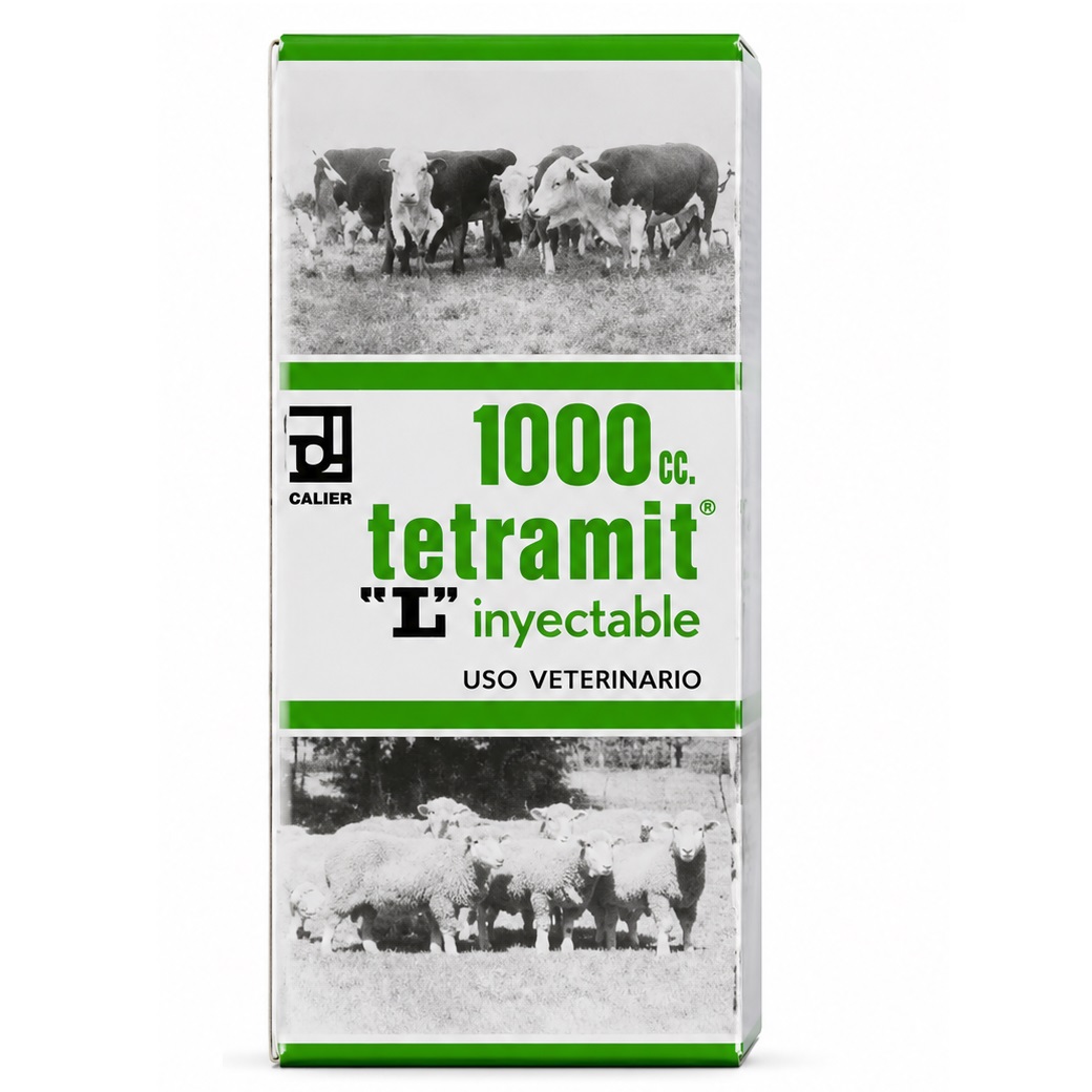 Tetramit L inyectable 1 litro
