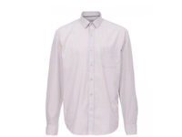 Camisa LA DOLFINA M/L Cuadros y rayas Gris