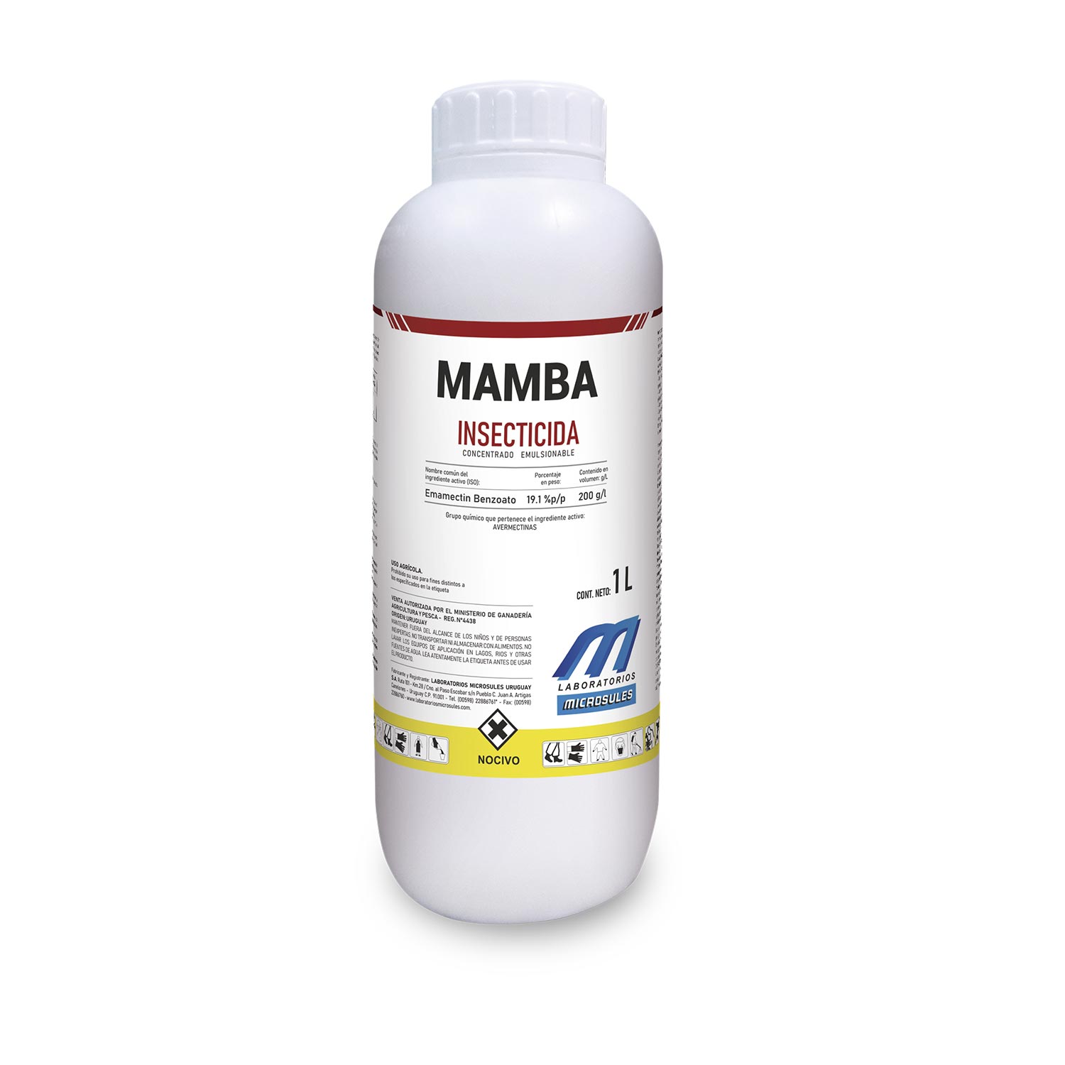 Emamectin Benzoato MAMBA x 1 lt.