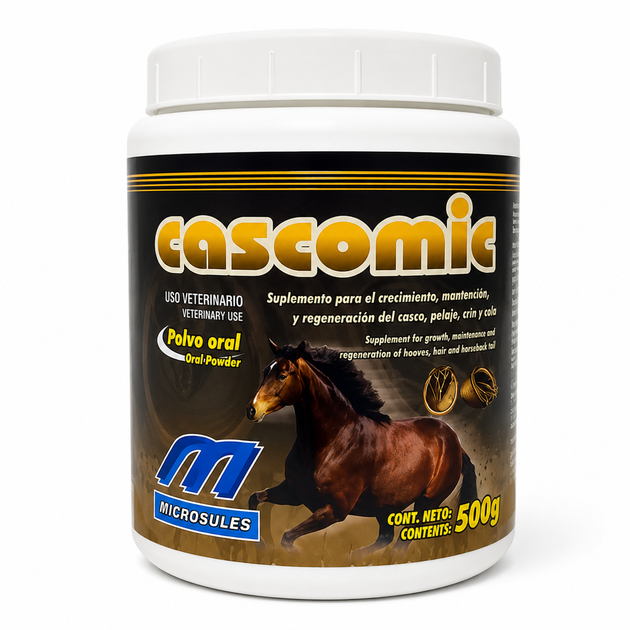 Cascomic polvo oral 500 gramos