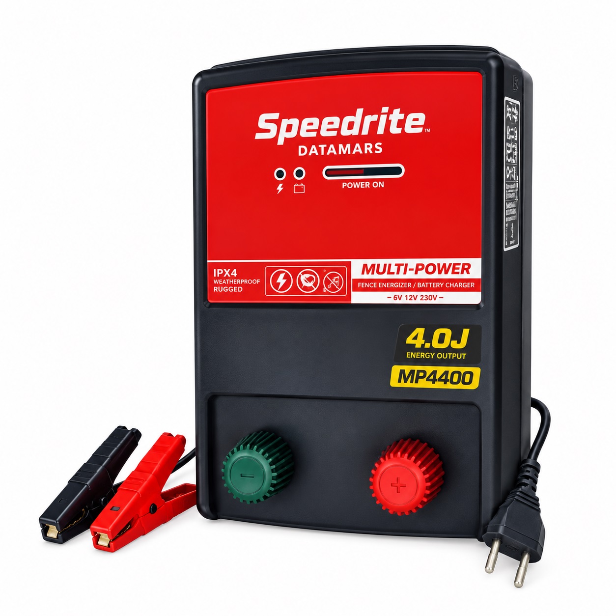 Electrificador SPEEDRITE comb. MP4000 4.0J c/cargador bateria