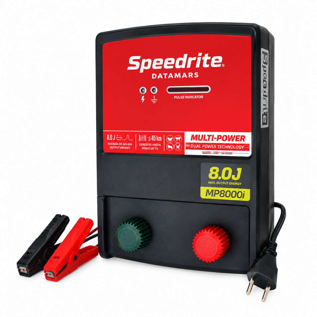 Electrificador SPEEDRITE comb. MP8000 8.0J c/cargador bateria