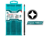 Set de10 puntas. p/dest. impacto PH2 150mm TOTAL TACIM16PH263