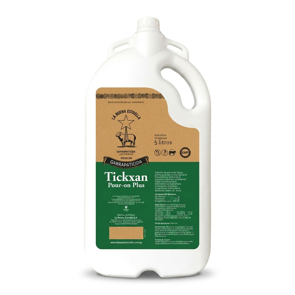 Tickxan Pour-On plus 5 litros