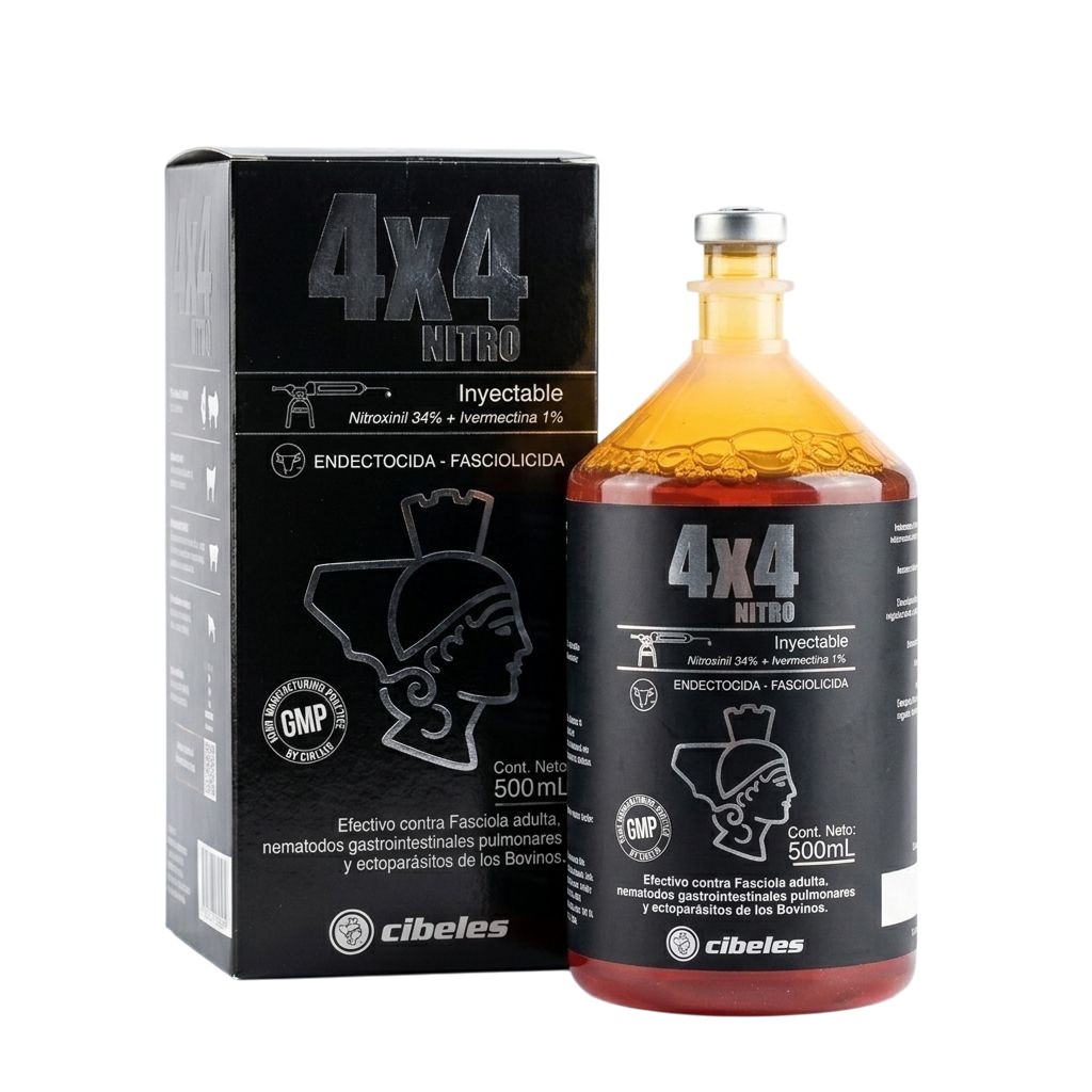 Ivermectina 4x4 NITRO 500 ml