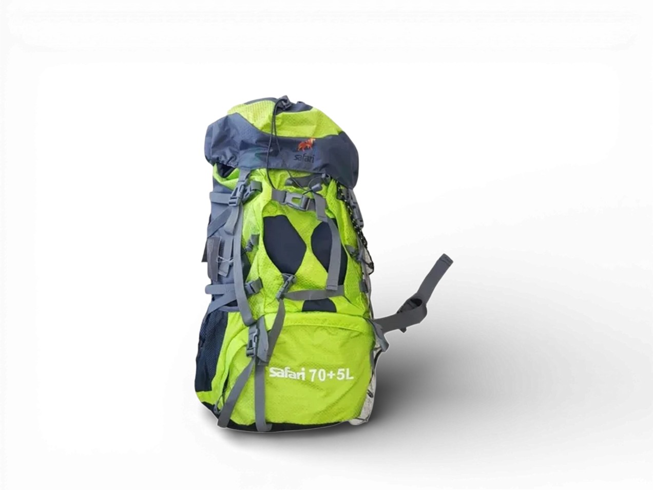 Mochila SAFARI de camping 75 lts. verde (BP75)