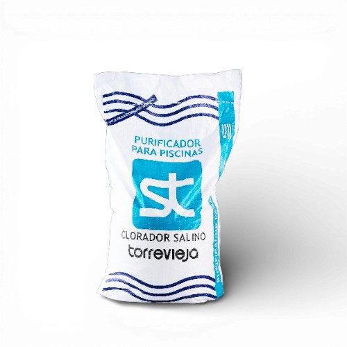 Sal TORREVIEJA para piscina x bolsa 25 kgs.