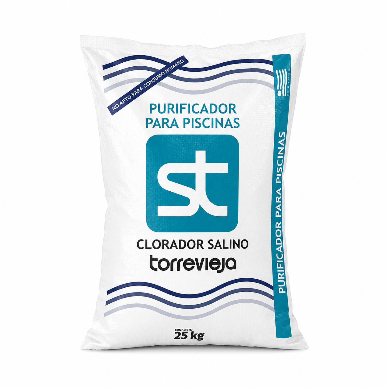 Sal TORREVIEJA para piscina x bolsa 25 kgs.