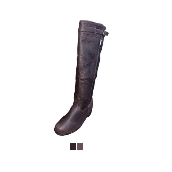 Botas EFEKA en cuero engrasado suela neum�tico