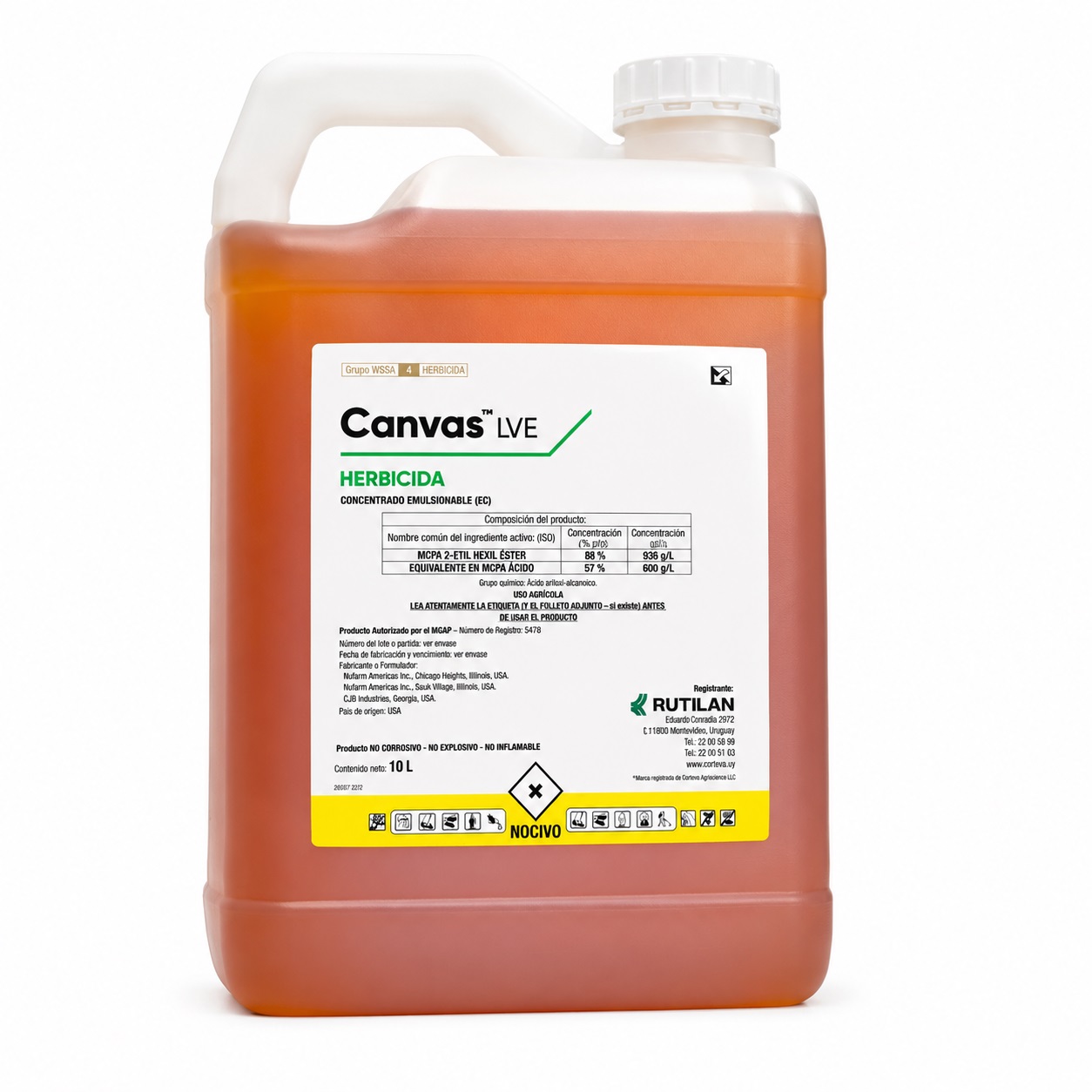 MCPA CANVAS LVE 88 x 10 lts.