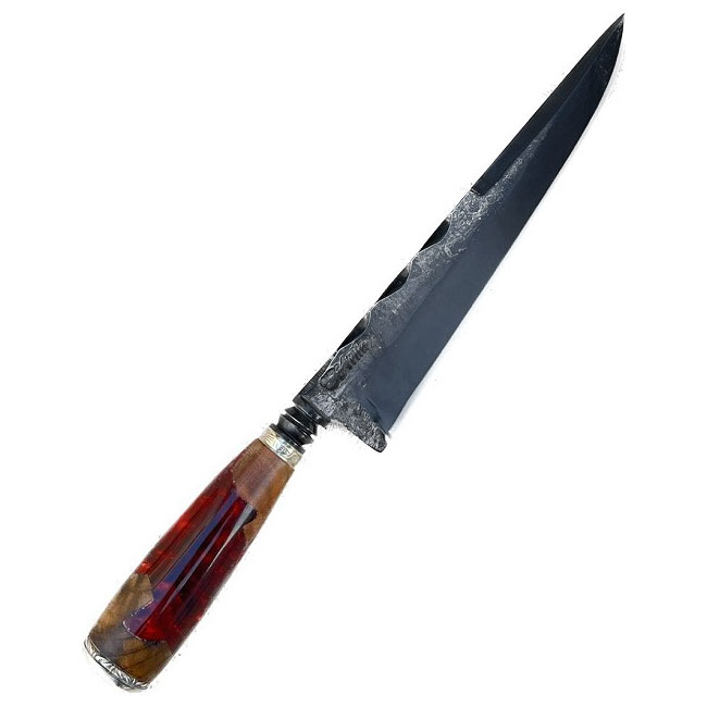 Cuchillo D'AVILA, mango torneado simple hibrido 8